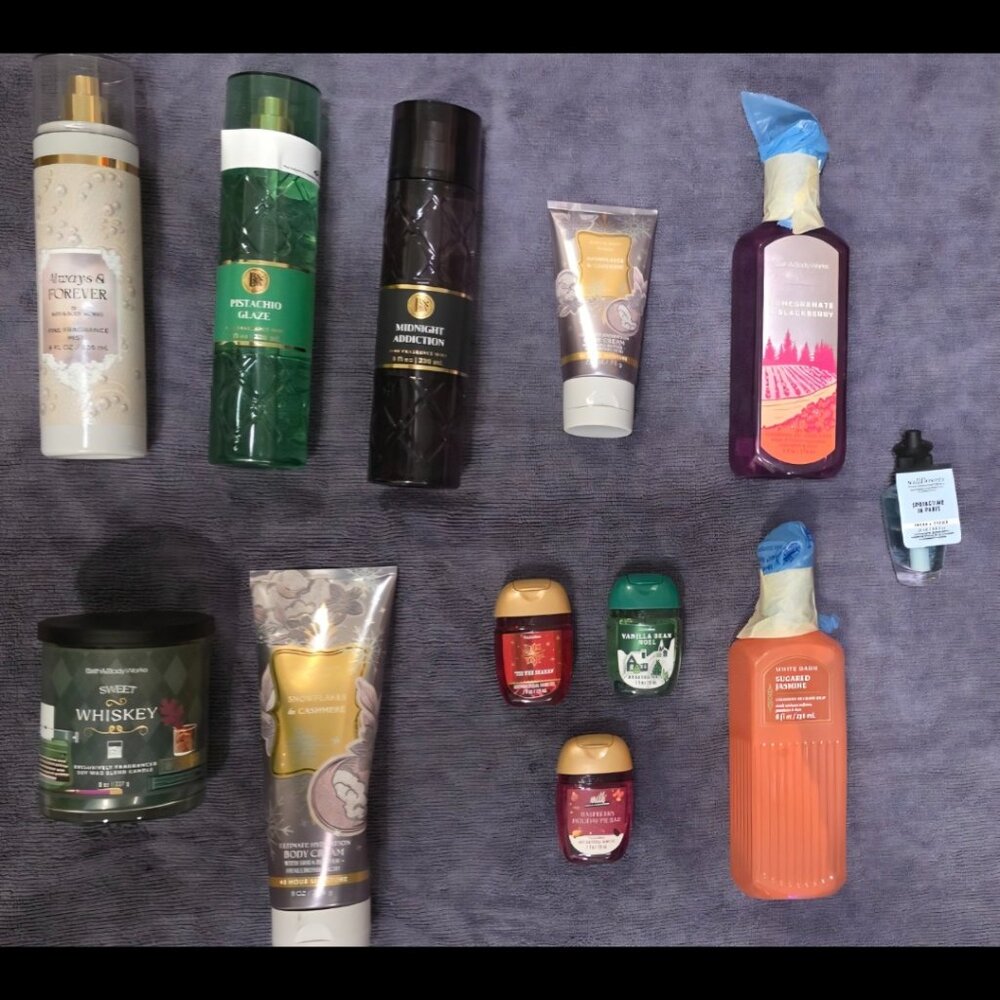 Bath and body works bundle 12 products